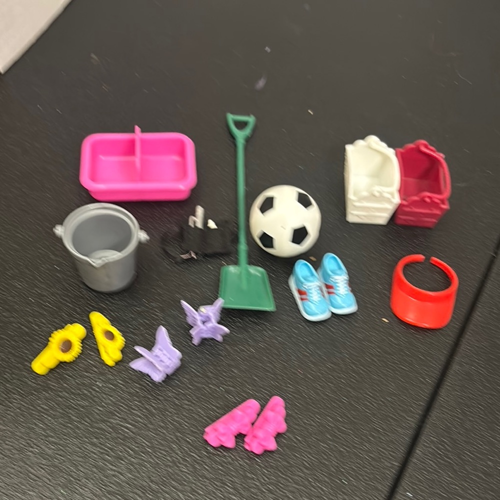 Colorful doll accessory Set